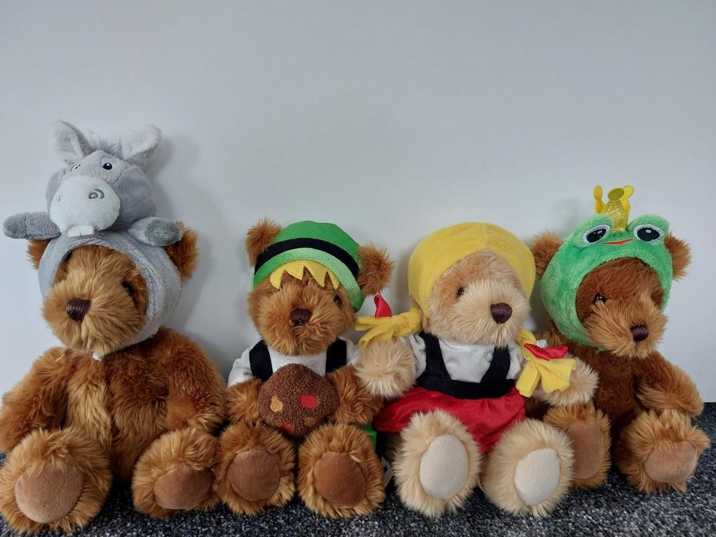 Fairytalebears knuffels Efteling, Verzamelen, Ophalen, Zo goed als nieuw, Stoffen beer, Overige merken