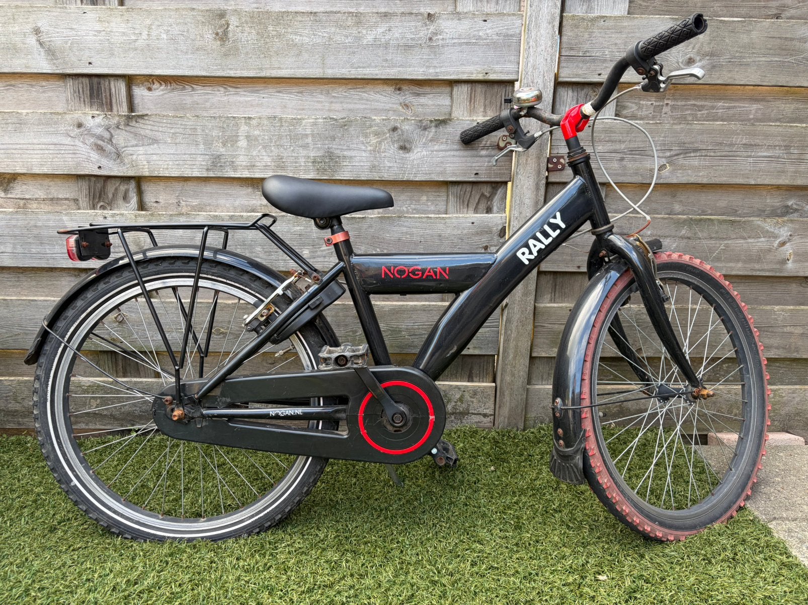 Nogan rally 22 inch kinderfiets, Ophalen, Terugtraprem, 22 inch, Gebruikt