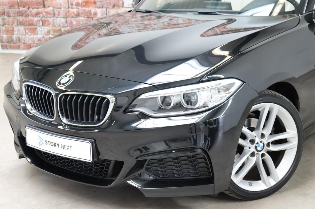 BMW 2 Serie Cabrio 218i High Executive M Sport Pakket Automa, Auto's, BMW, Automaat, Gebruikt, Cabriolet, 4 stoelen