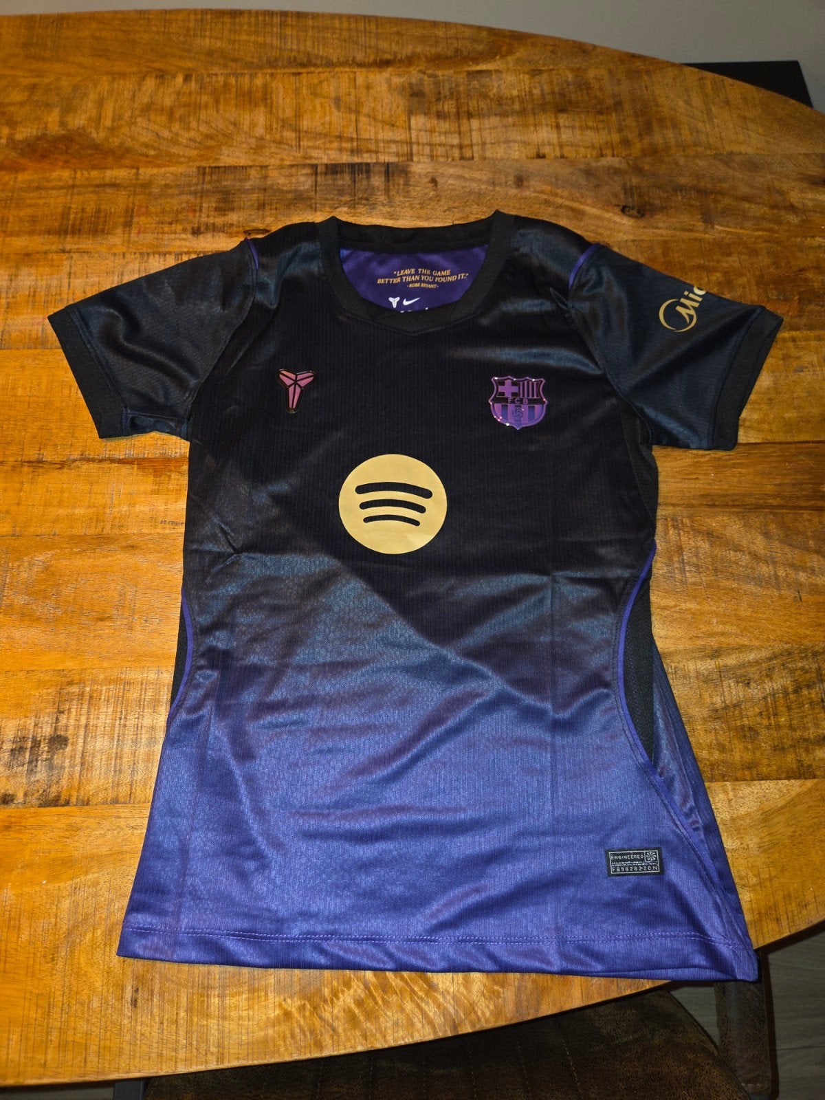 FC Barcelona x Spotify x Nike dames voetbalshirt - Maat m, Maat 38/40 (M), Zwart, Overige typen, Nieuw