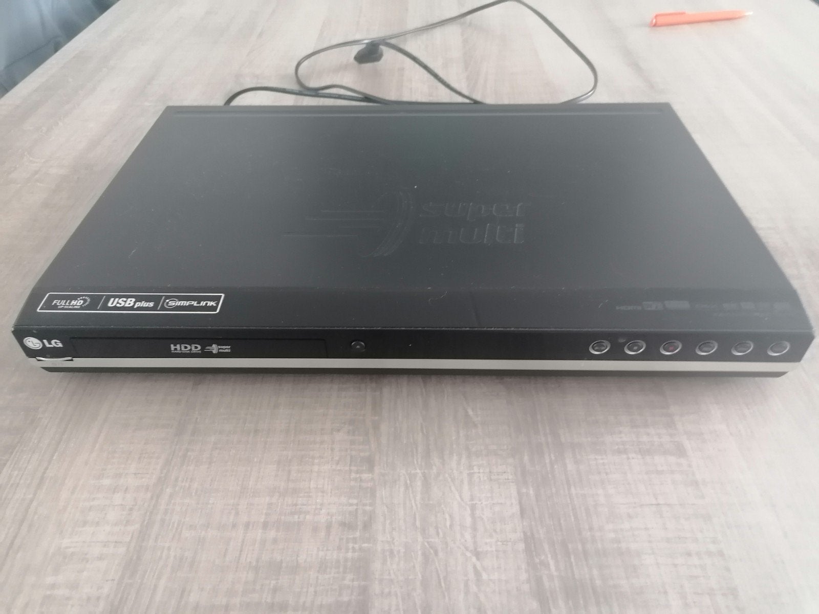 LG DVD-recorder met harddisk - Zo goed als nieuw, Ophalen, Met harddisk, Dvd-recorder, Zo goed als nieuw