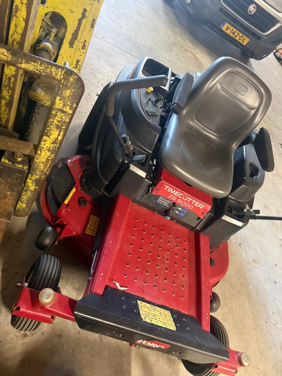 Toro zs5000 zeroturn 2017, Tuin en Terras, Zitmaaiers, Gebruikt, 120 cm of meer, Elektrische starter, Mulchfunctie, Ophalen