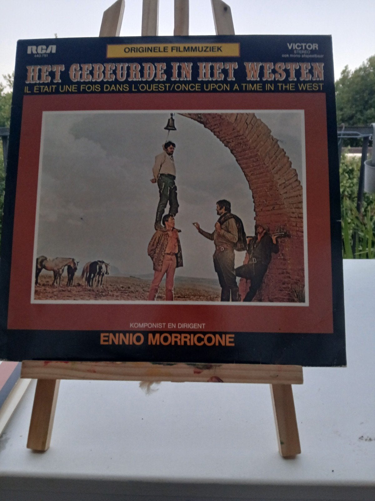 Ennio Morricone - Het Gebeurde In Het Westen Soundtrack LP, LP, Gebruikt, Soundtrack, Ophalen of Verzenden