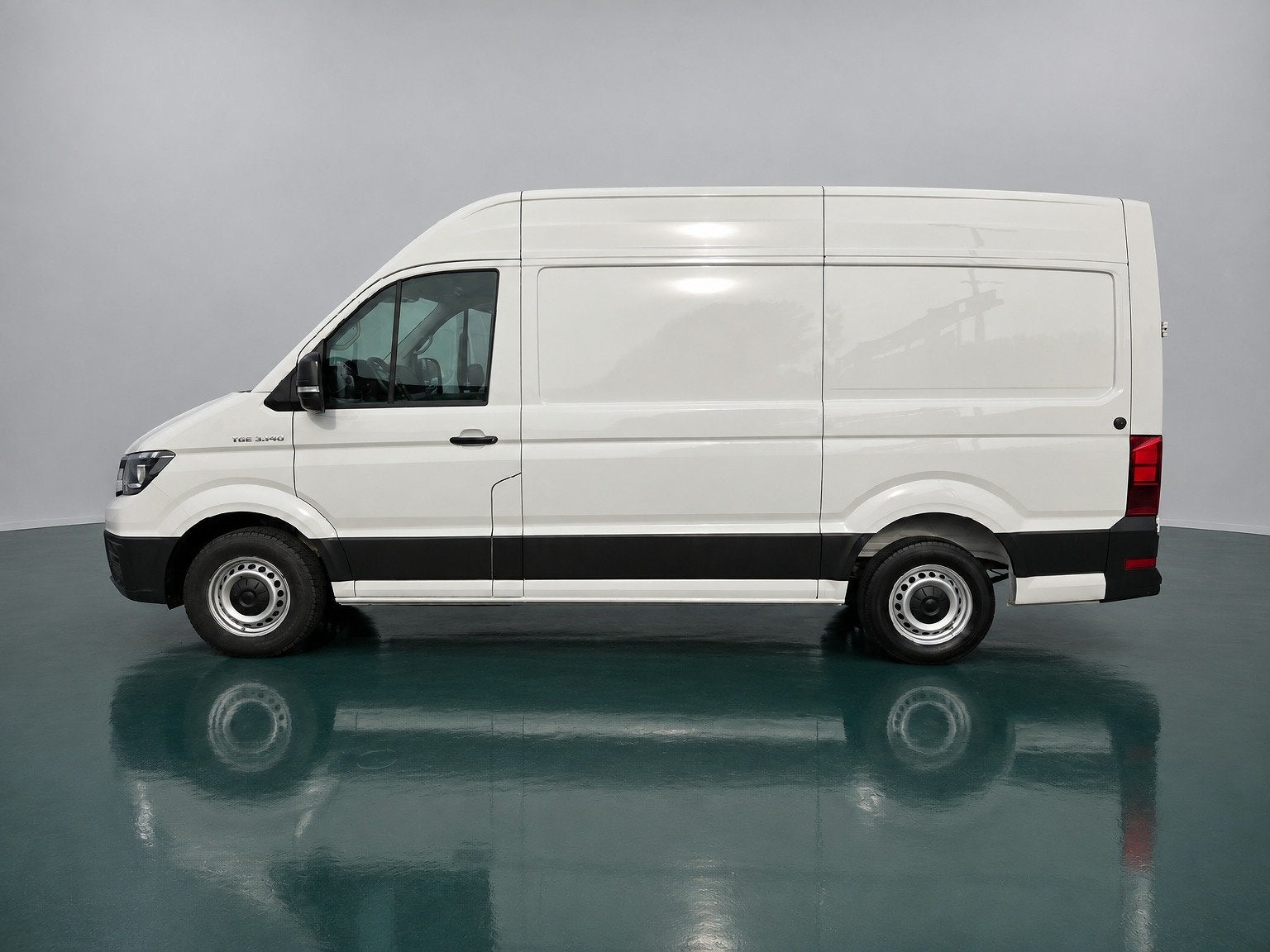 MAN TGE 140Pk L3 H3 HD Automaat Airco Cruise Camera, Auto's, Stof, Gebruikt, 4 cilinders, Wit