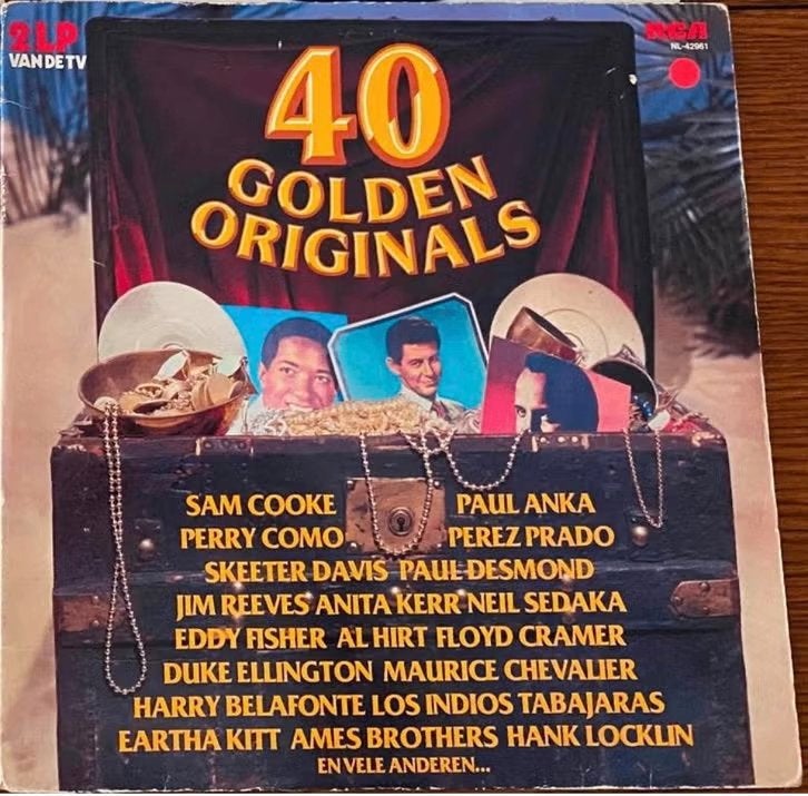 LP 40 Golden Originals, Ophalen of Verzenden, Zo goed als nieuw, 12 inch, Pop