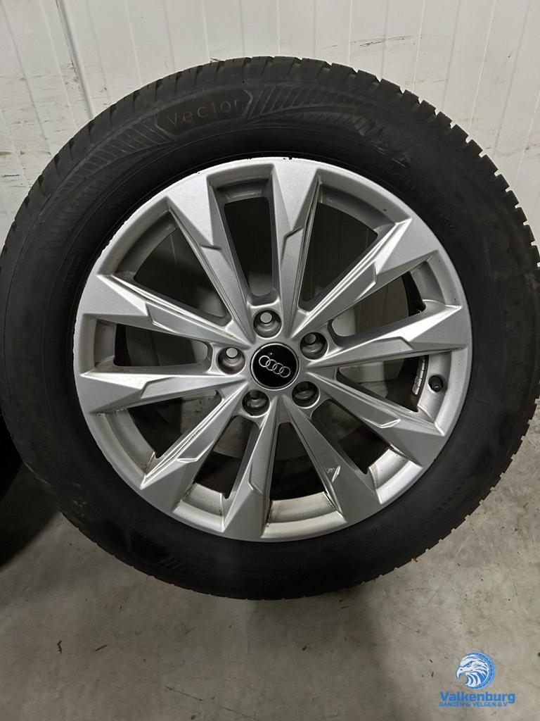 7-8mm! Originele Audi Q3 F3 83A 18 inch velgen 5x112 allseas, Auto-onderdelen, Banden en Velgen, 18 inch, Gebruikt, -, -
