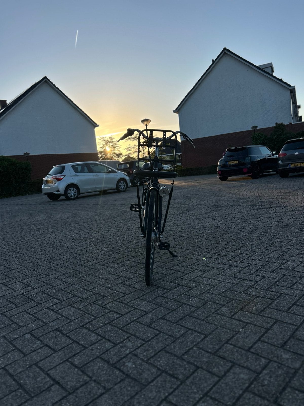 Zwarte Cortina 27 inch, Gebruikt, Velgrem, Versnellingen, Ophalen