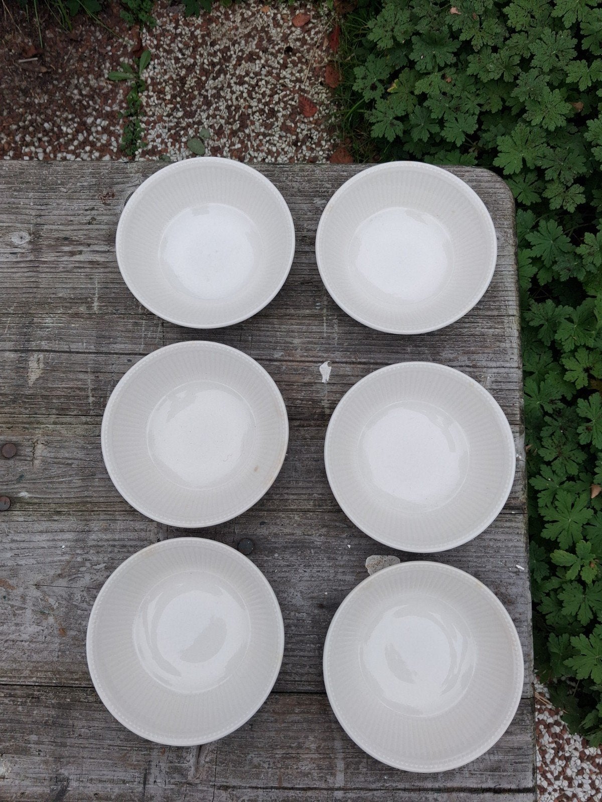 Wedgwood Windsor papschaaltjes 15cm., Ophalen of Verzenden, Porselein, Bord(en)