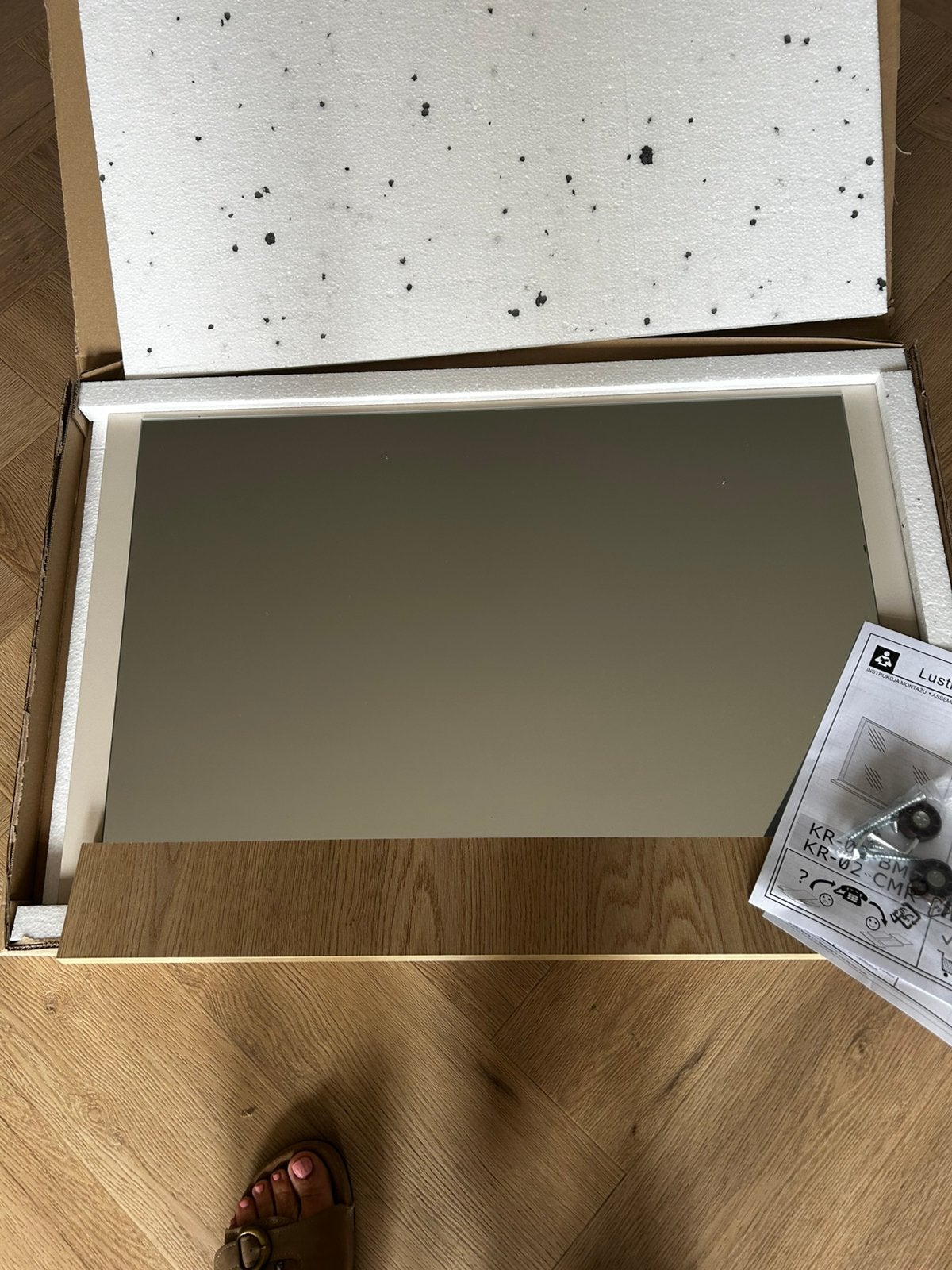 Spiegel, Overige materialen, Nieuw, Minder dan 5 m², Ophalen