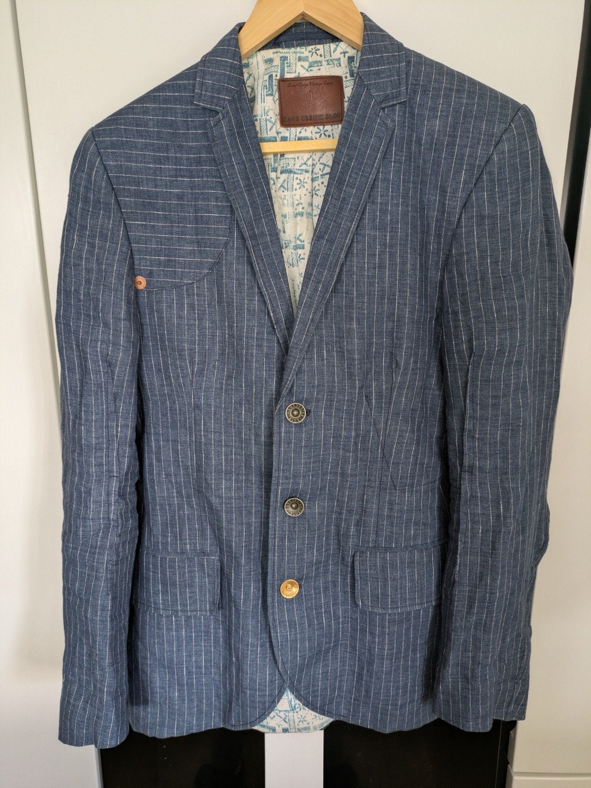 Hans Ubbink Colbert Blue Serie - Bijzonder Jasje, Kleding | Heren, Kostuums en Colberts, Ophalen of Verzenden