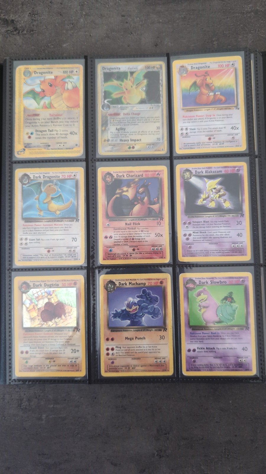 Vintage pokemon kaarten collectie, Ophalen, Zo goed als nieuw, Meerdere kaarten