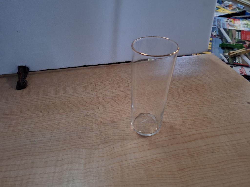 bierglas fluitje, Ophalen of Verzenden, Zo goed als nieuw, Glas of Glazen, Overige merken