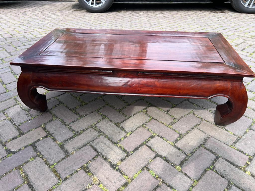 Antieke Chinese Salontafel - Massief Hout, Ophalen