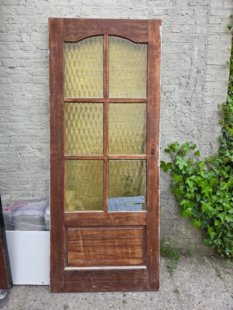 Binnendeur, Ophalen, Gebruikt, 80 tot 100 cm, Binnendeur