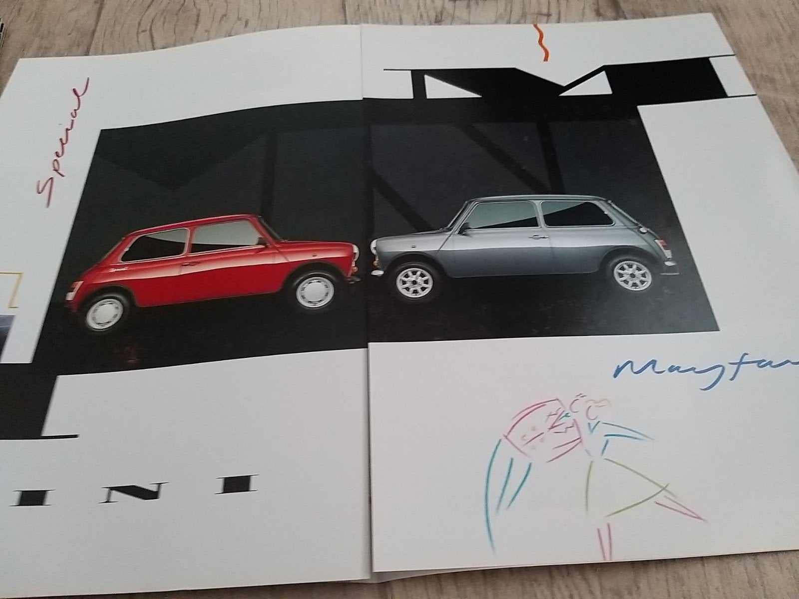 Nederlands Austin Mini Mayfair Special folder lichtmetalen v, Ophalen of Verzenden, Zo goed als nieuw, Overige merken