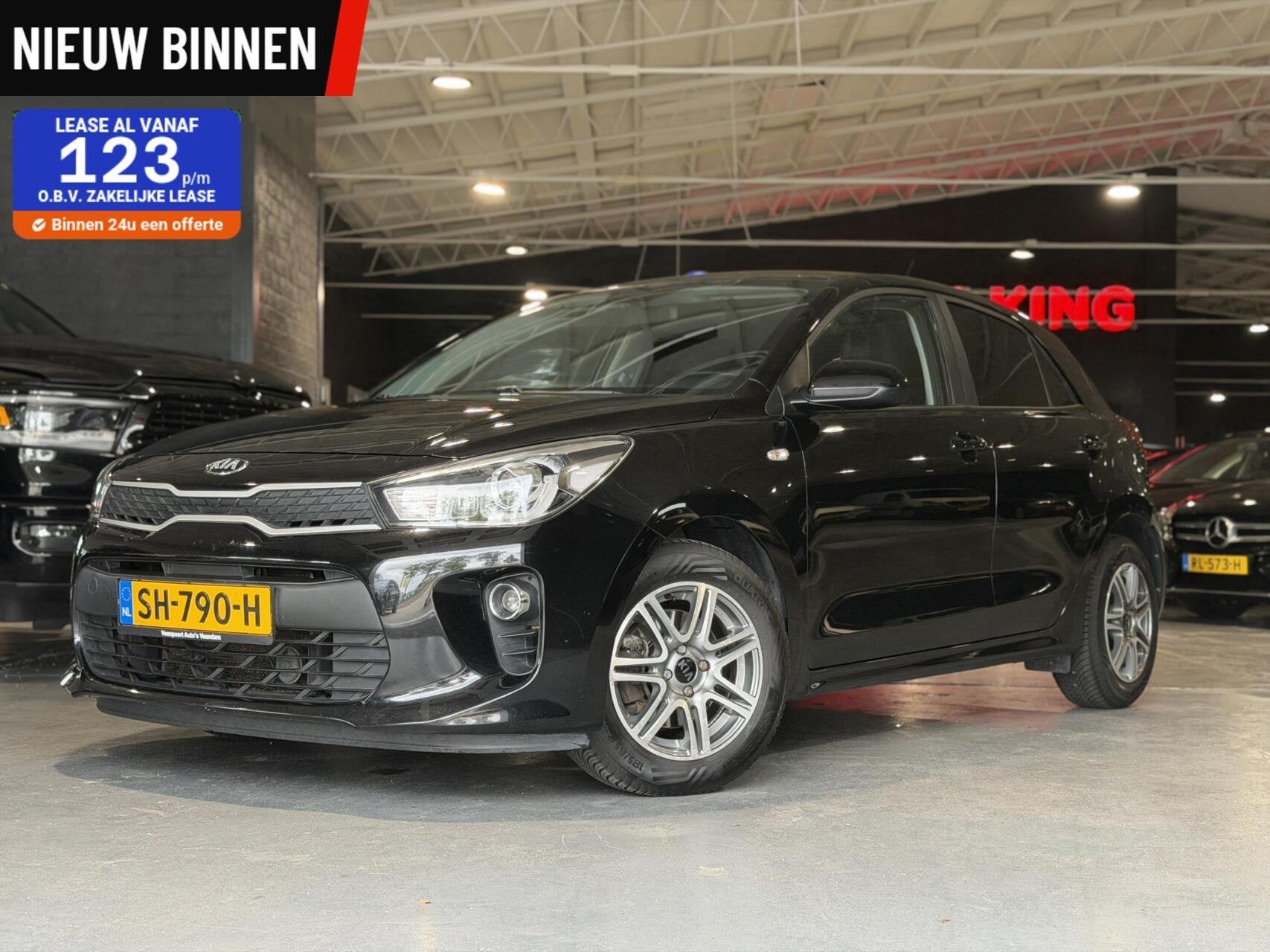 Kia Rio 1.0 TGDI ComfortPlusLine Navigator, Voorwielaandrijving, Verwarmde buitenspiegels, 450 kg, Gebruikt