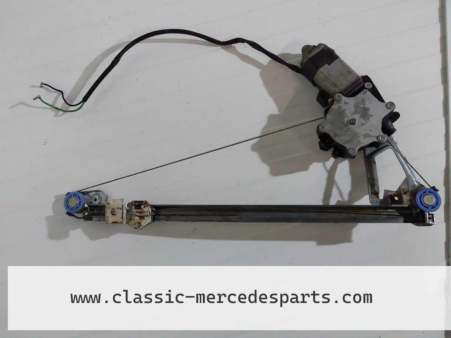 Raammechanisme met motor Mercedes w124 Links Achter, Gebruikt, -, Ophalen of Verzenden, -