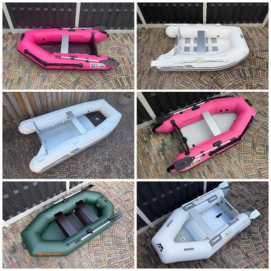 ZGAN ! Rubberboten v.a 235,00 o,a Kolibri - AquaParx - ZAR, Ophalen, Opbergtas, Zo goed als nieuw, Overige materialen