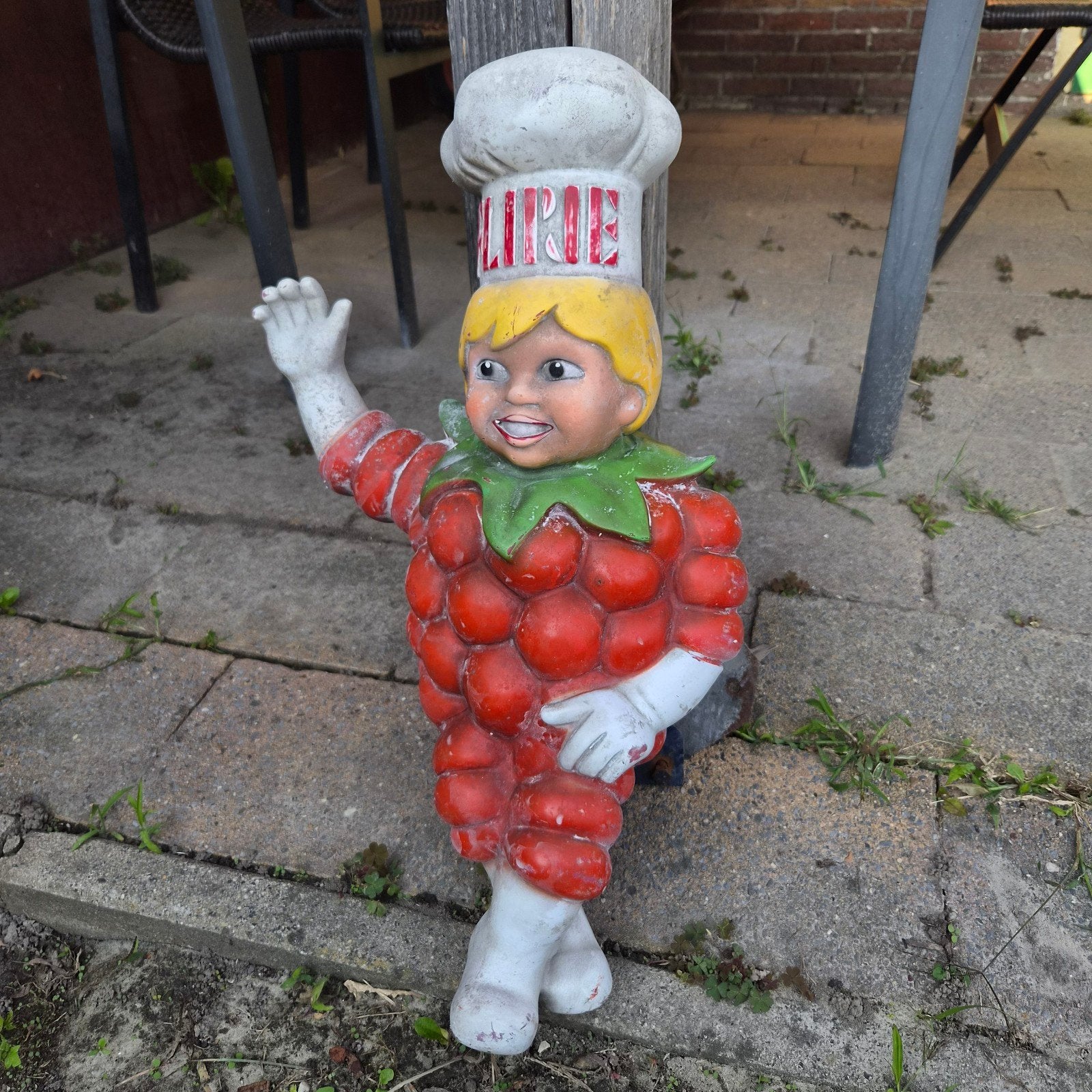 Flipje  Tiel mascotte vrachtwagen vintage, Ophalen of Verzenden, Kunststof