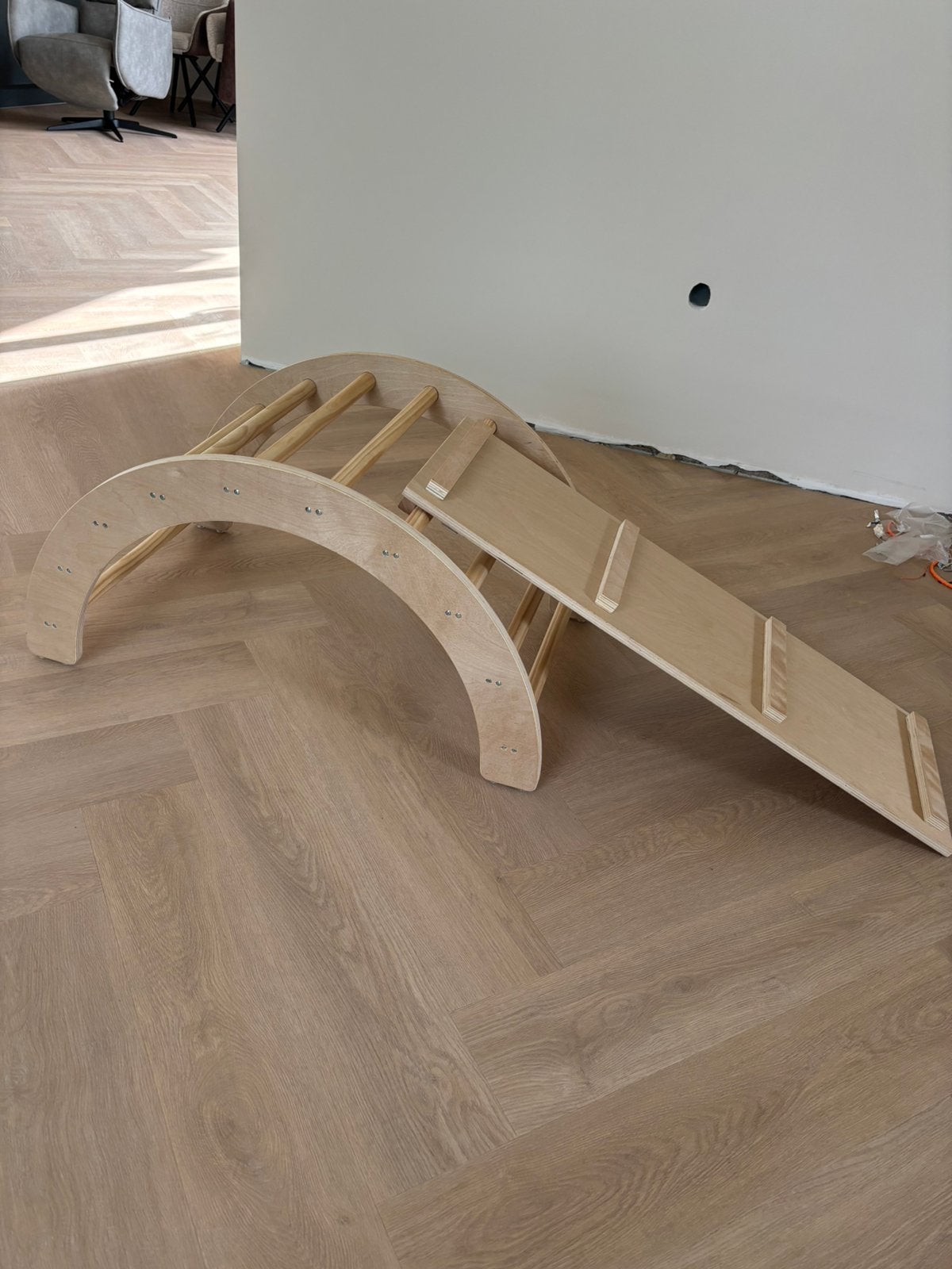 Houten klimrek voor binnen, Ophalen, Zo goed als nieuw