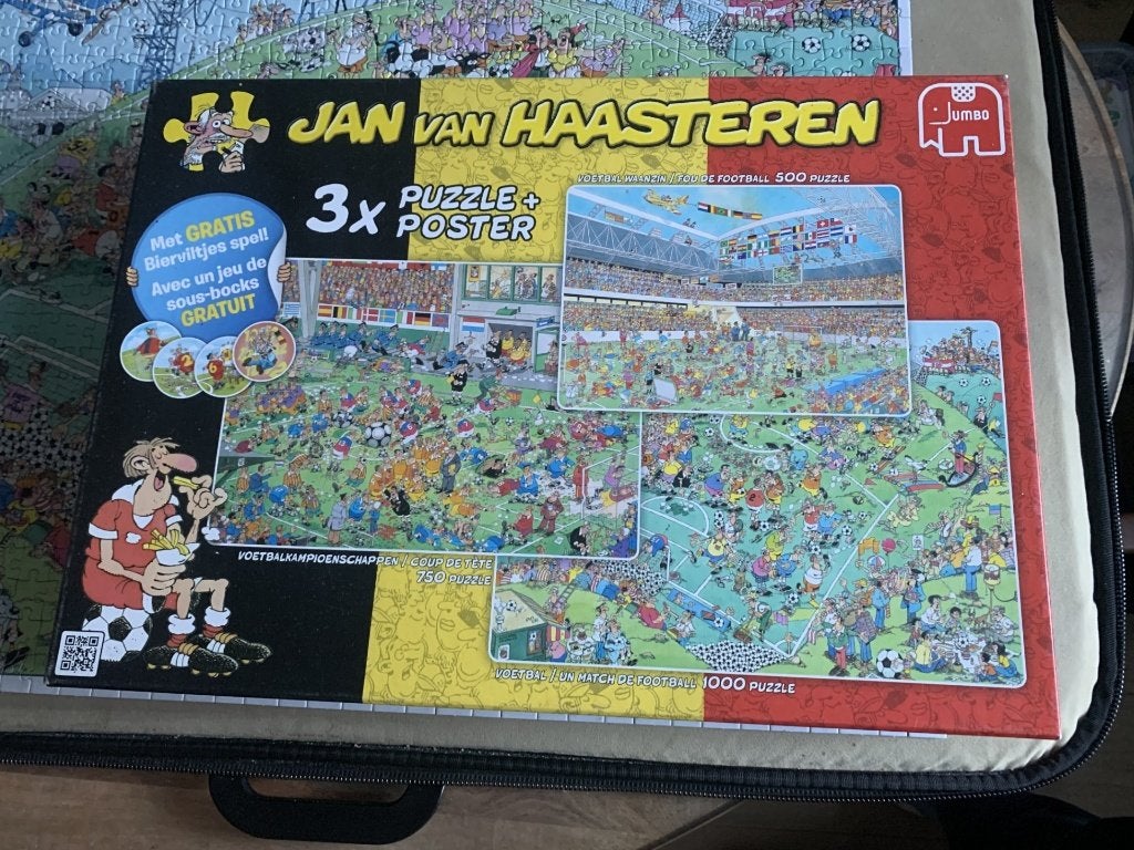 jan van haasteren puzzel, Ophalen of Verzenden, 500 t/m 1500 stukjes, Gebruikt, Legpuzzel
