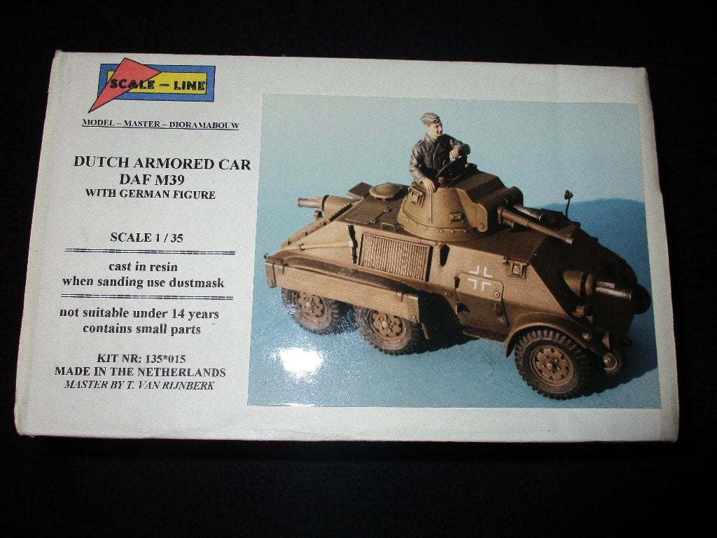 D-533,SCALE LINE 1-35,NO,135015,Dutch Armored Car DAF M39, Overige merken, 1:32 tot 1:50, Overige typen, Nieuw