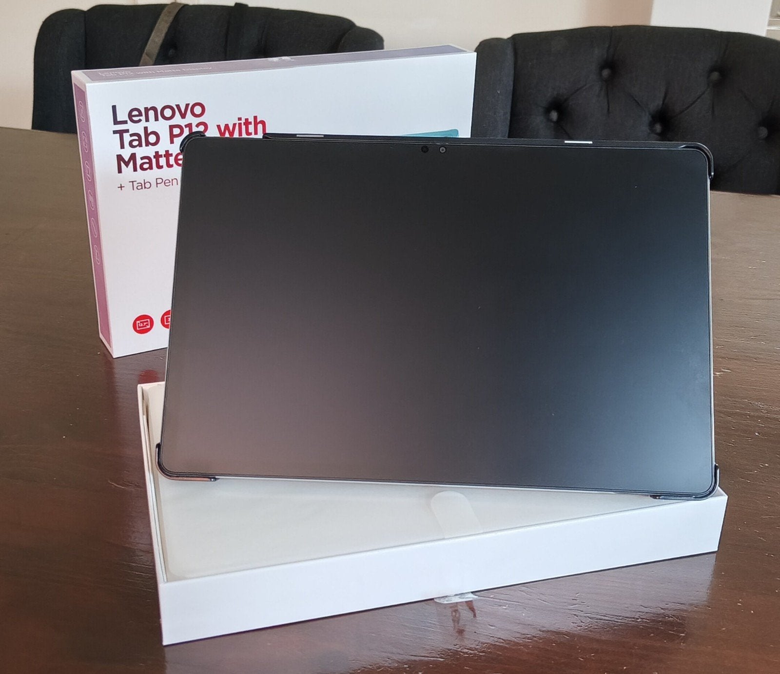 Lenovo Tab P12 met Matte Display + Tab Pen Plus, 12 inch, Ophalen of Verzenden, Zo goed als nieuw, 128 GB