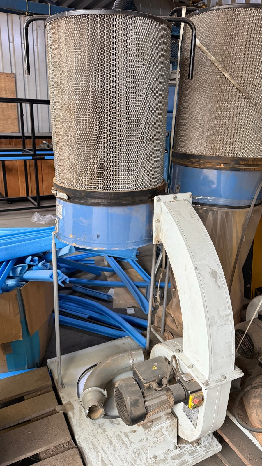 HBM200 Profi Stofafzuiginstallatie Mobiel 230V, Ophalen