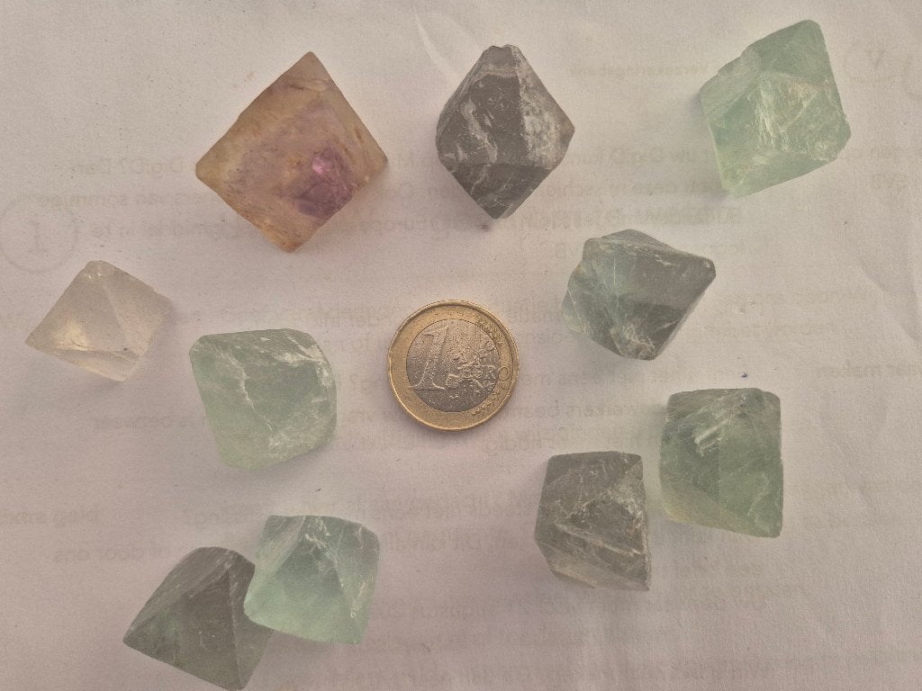 fluoriet kristallen  ruw, Verzenden, Mineraal