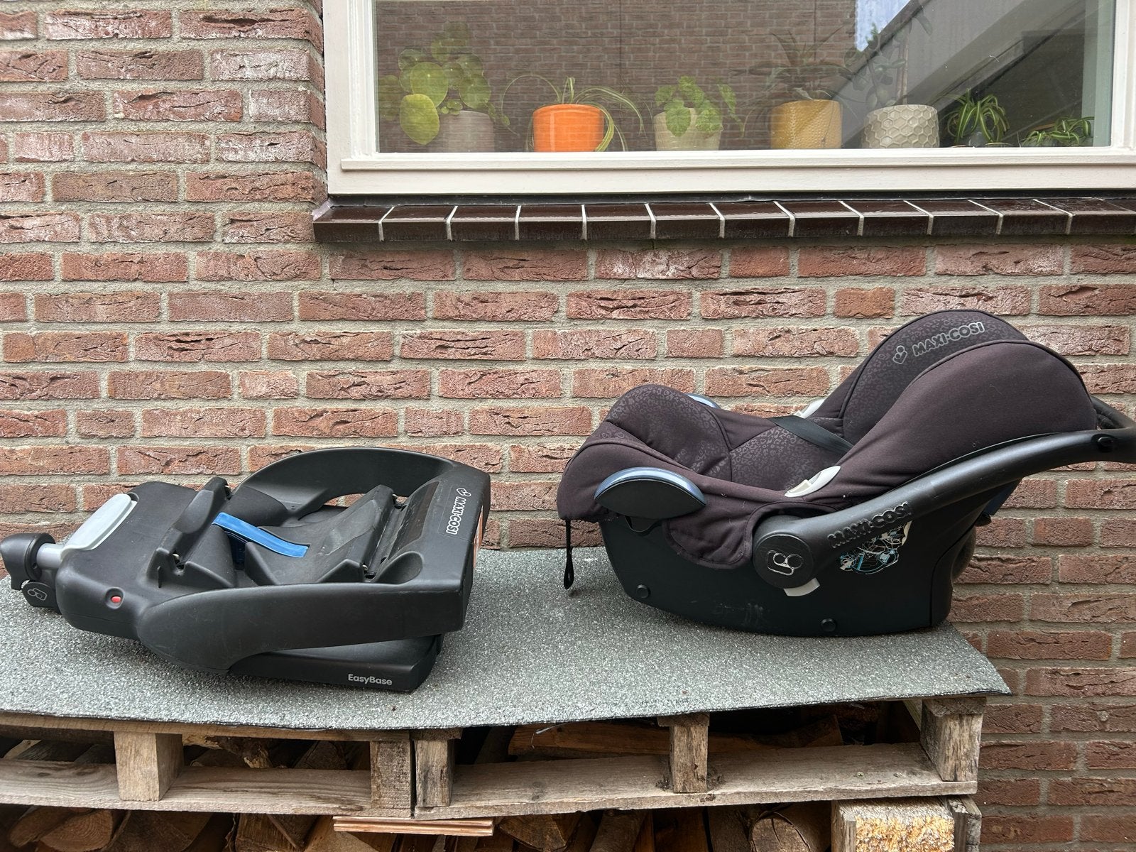 Maxi-Cosi Cabriofix baby autostoel met EasyBase, Kinderen en Baby's, Autostoeltjes, Ophalen, Zijbescherming, 0 t/m 13 kg, Maxi-Cosi