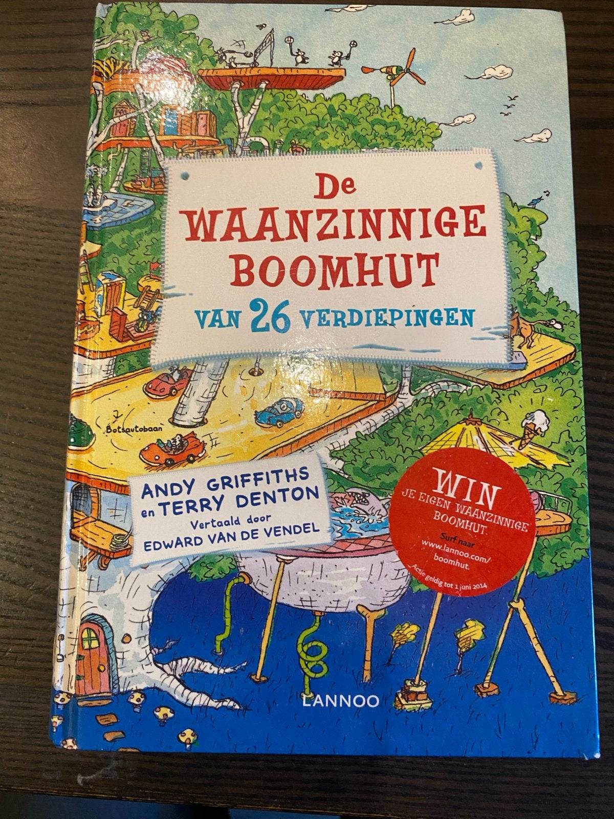De Waanzinnige Boomhut met 26 Verdiepingen - Andy Griffiths, Ophalen of Verzenden, Gelezen, Fictie