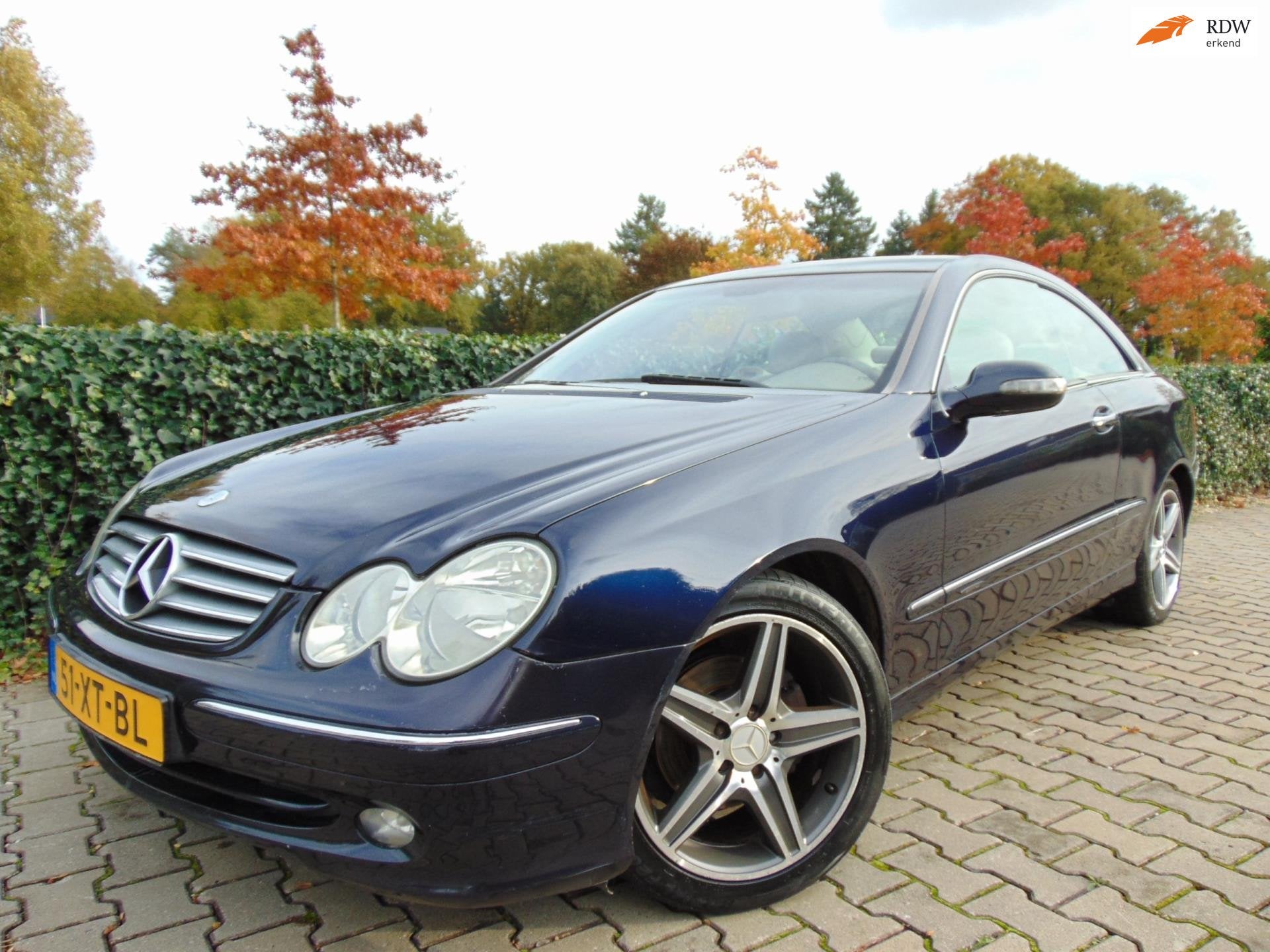 Mercedes-Benz CLK-klasse Coupé 200 K. Elegance , 6-Bak , Cl, Achterwielaandrijving, Beige, 4 cilinders, 1796 cc