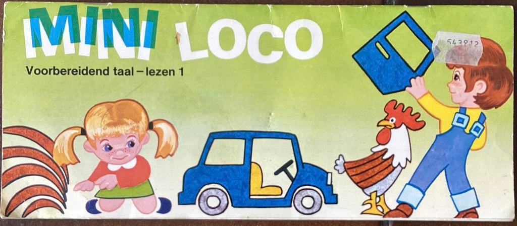 Mini loco boekjes vintage, 2,50 euro per stuk, Ophalen of Verzenden, Gebruikt