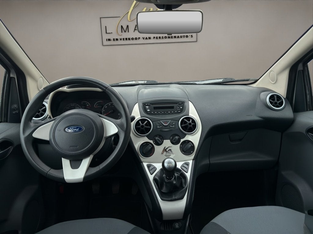 Ford Ka 1.2 Titanium 2009 ZILVER | Airco | APK | Benzine, Gebruikt, 1242 cc, 4 cilinders, 4 stoelen