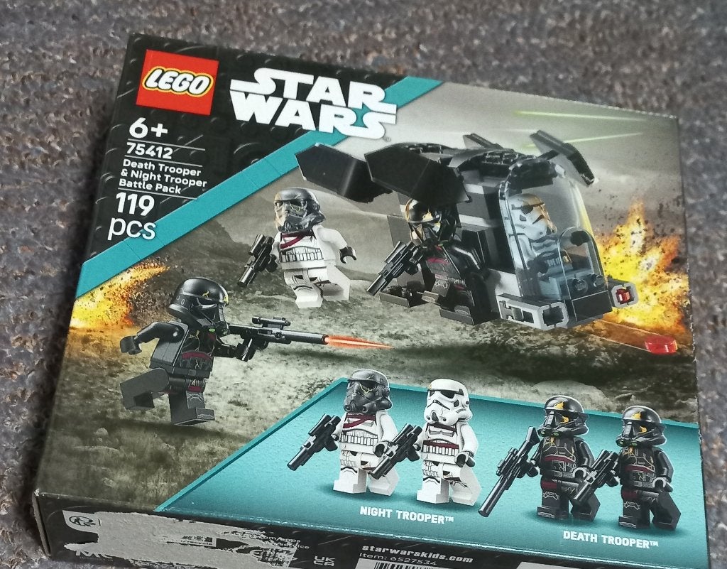 Lego Star Wars 75412 Death Trooper Night Trooper , battle pa, Ophalen of Verzenden, Nieuw