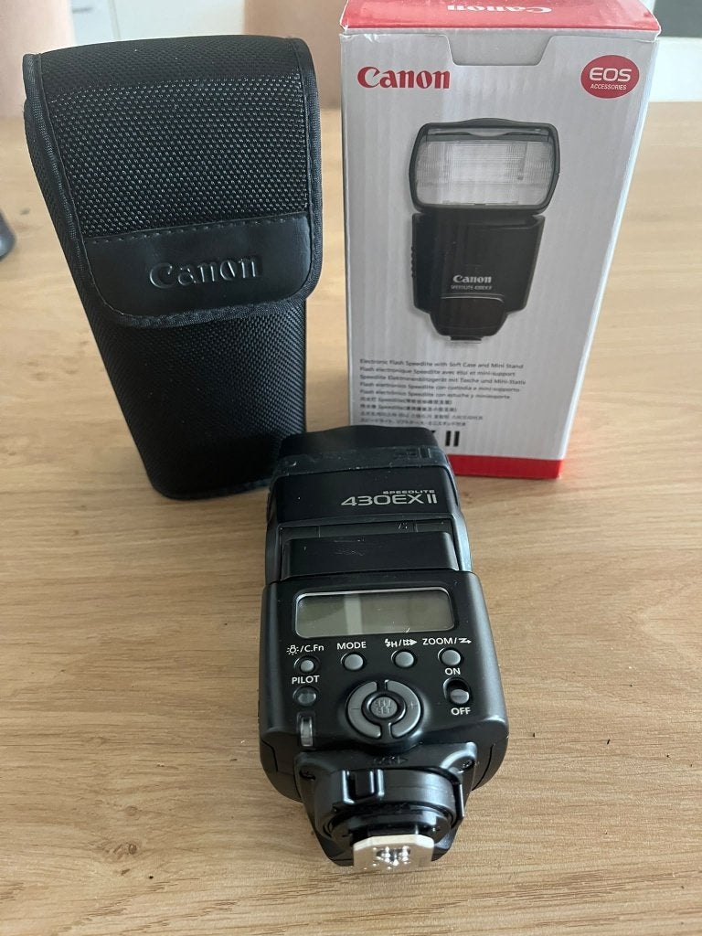 Canon Speedlite 430EX II flitser, Canon, Canon, Externe flitser, Ophalen of Verzenden