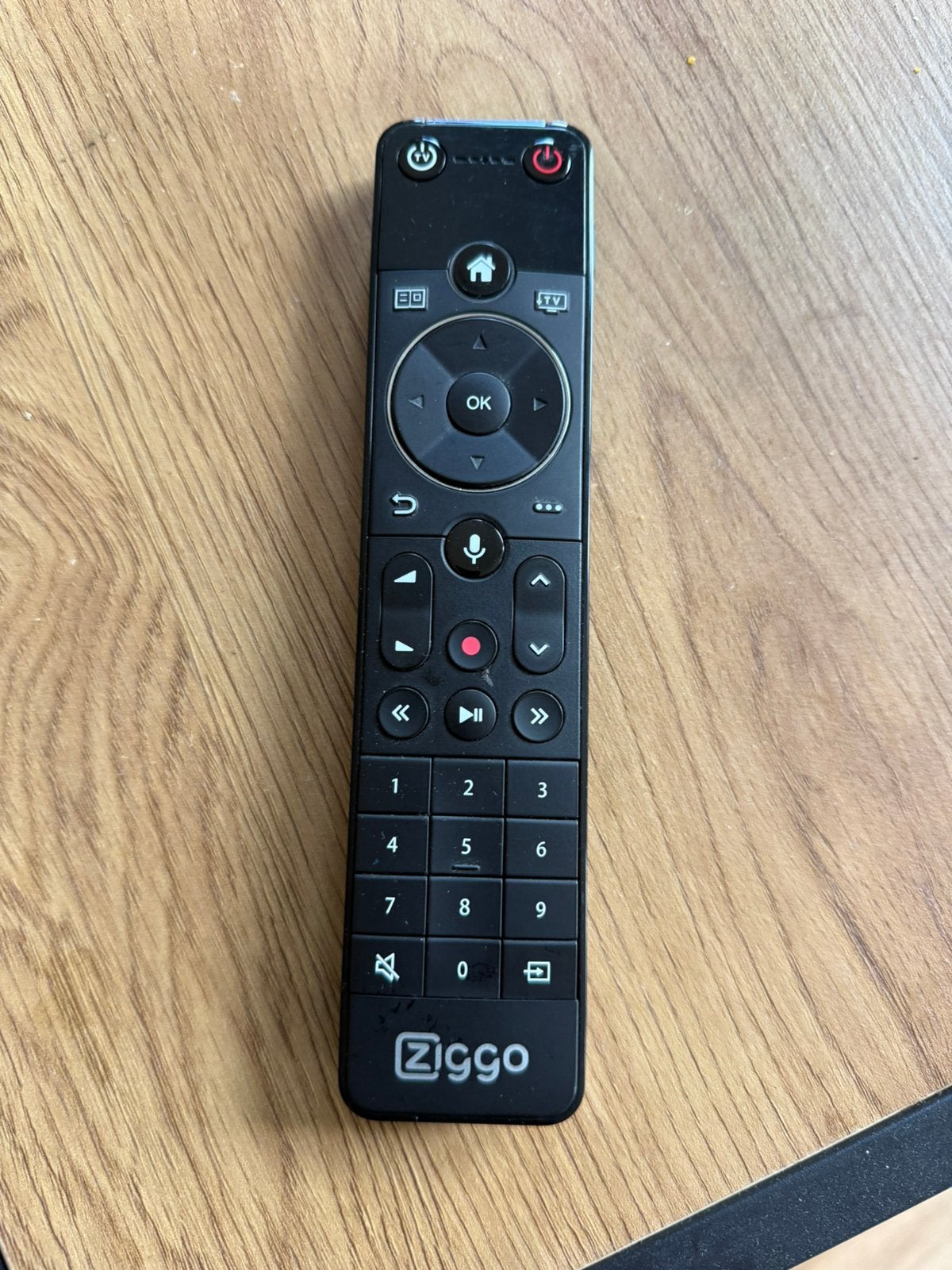 Originele Ziggo Voice-afstandsbediening, Ophalen of Verzenden, Gebruikt, Mediaspeler