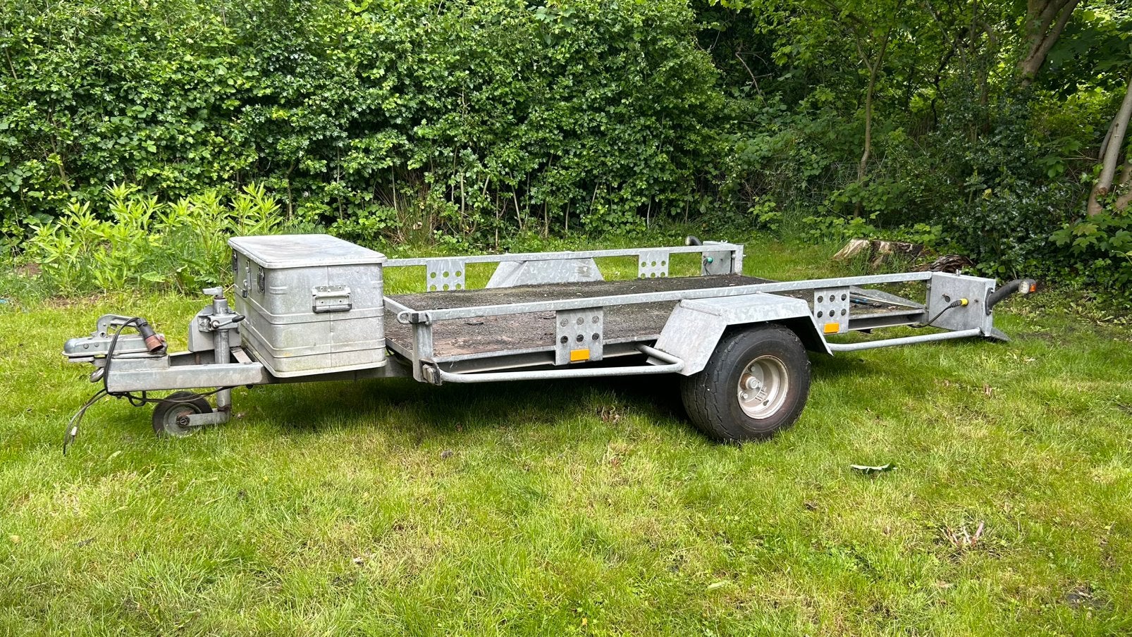 Aanhanger voor motor / quad, Ophalen, Gebruikt