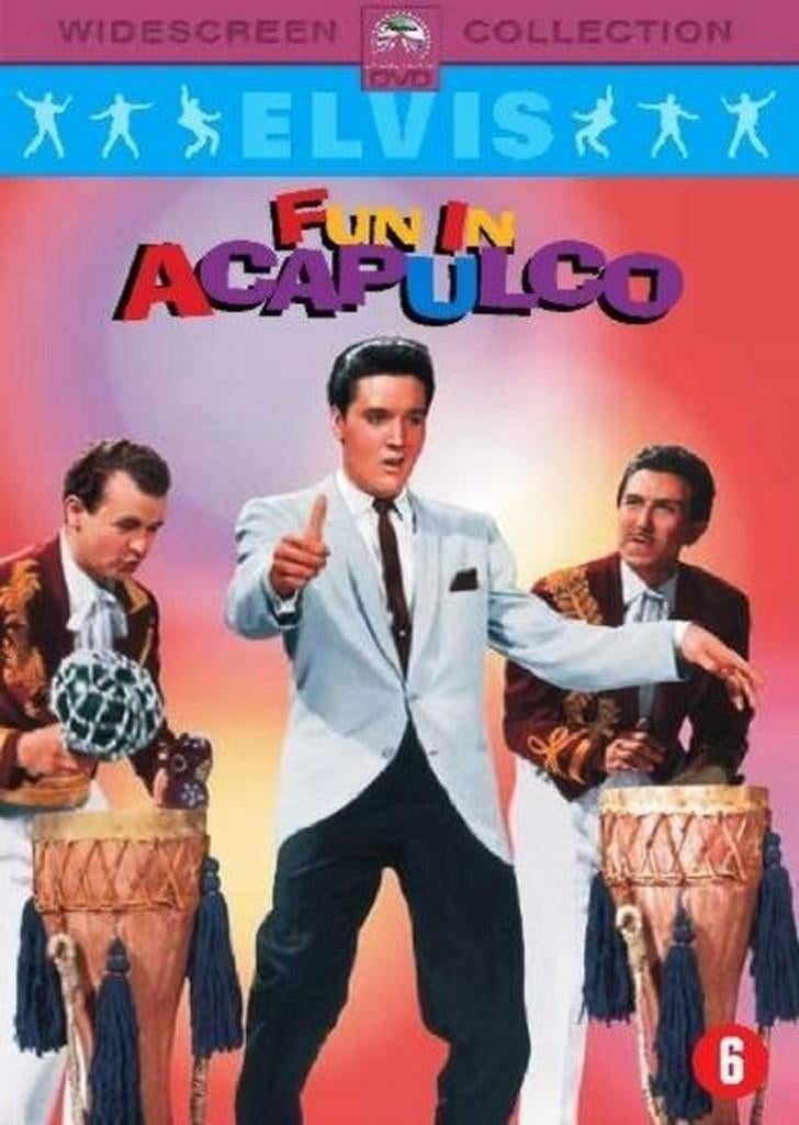 Fun In Acapulco (1963), Cd's en Dvd's, Alle leeftijden, Ophalen of Verzenden, Zo goed als nieuw, Romantische komedie