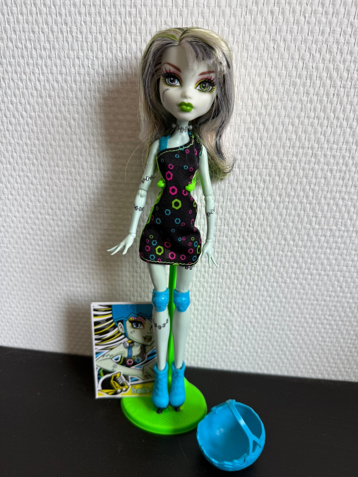 Monster high Frankie pop rollskate, Ophalen of Verzenden, Zo goed als nieuw, Overige typen
