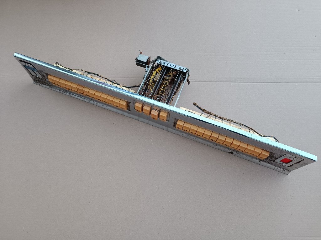 Toetsenbord jupiter 104 S (1961) jukebox, Verzamelen, Verzenden, Gebruikt, 1950 tot 1960, Seeburg