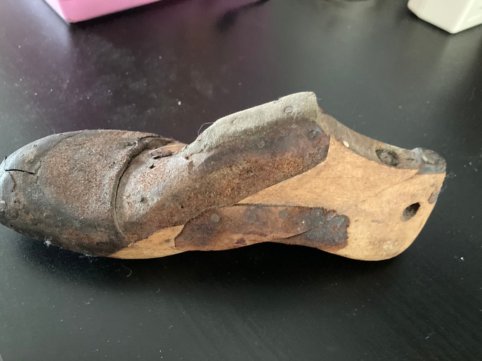 Antieke houten schoenmakers leest, Ophalen of Verzenden