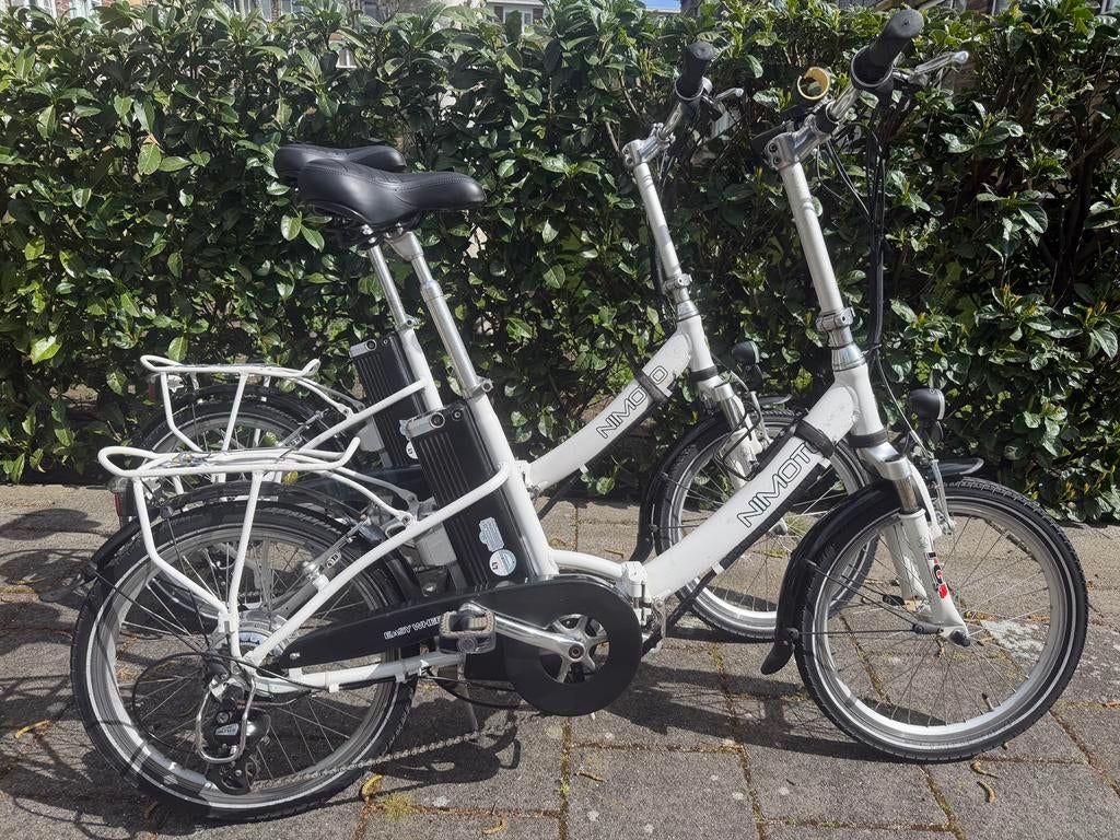 Nimoto elektrische vouwfietsen, Ophalen, Gebruikt, 20 inch of meer, Versnellingen