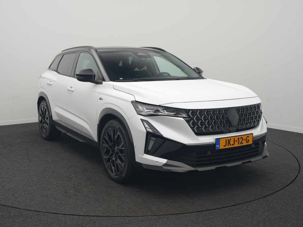 Renault Austral 1.2 E-Tech full hybrid 200 iconic esprit Alp, Auto's, Renault, Gebruikt, Automatische klimaatregeling, Leder en Stof