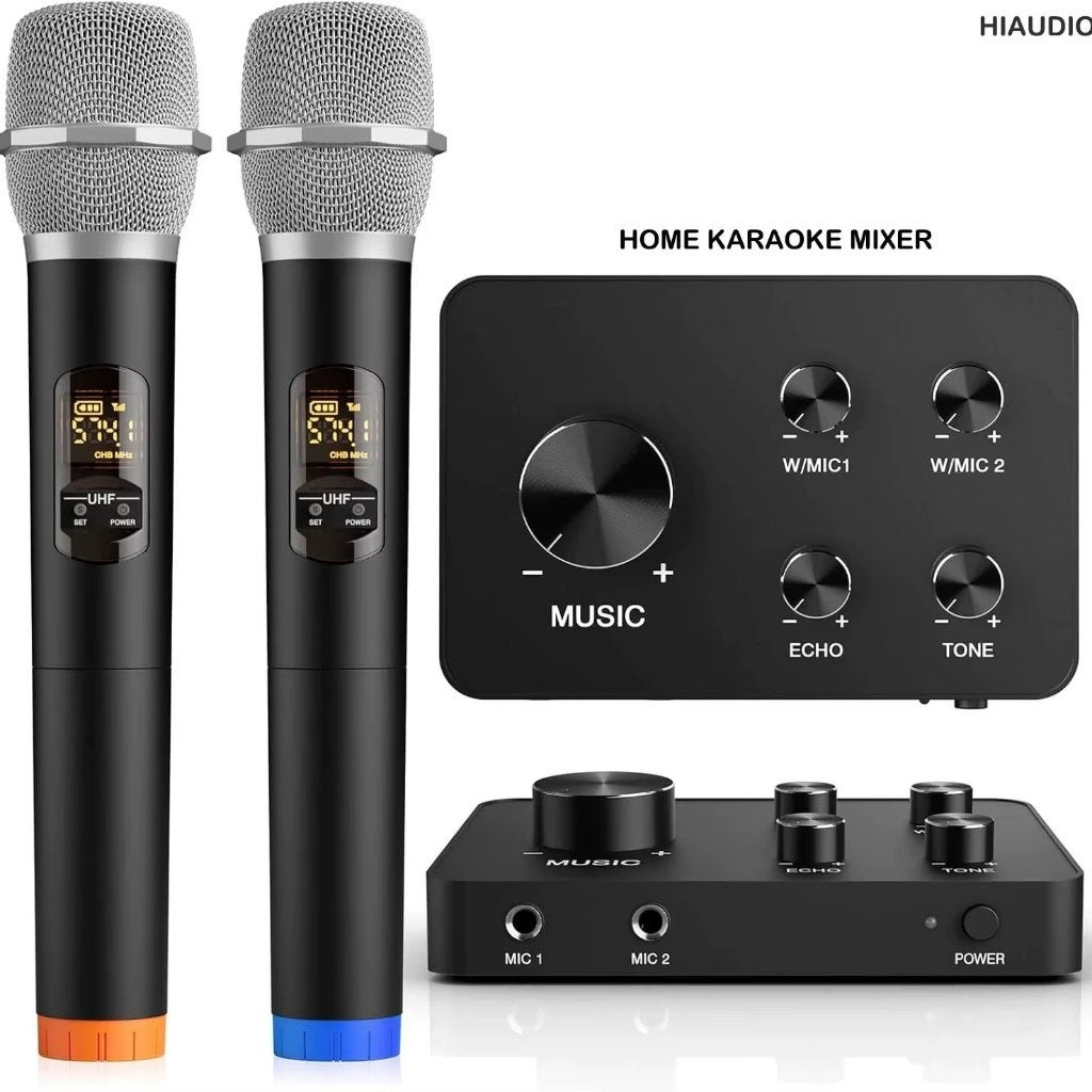 Nieuwe First Class Draadloze Karaoke Microfoonsset, Contacten en Berichten