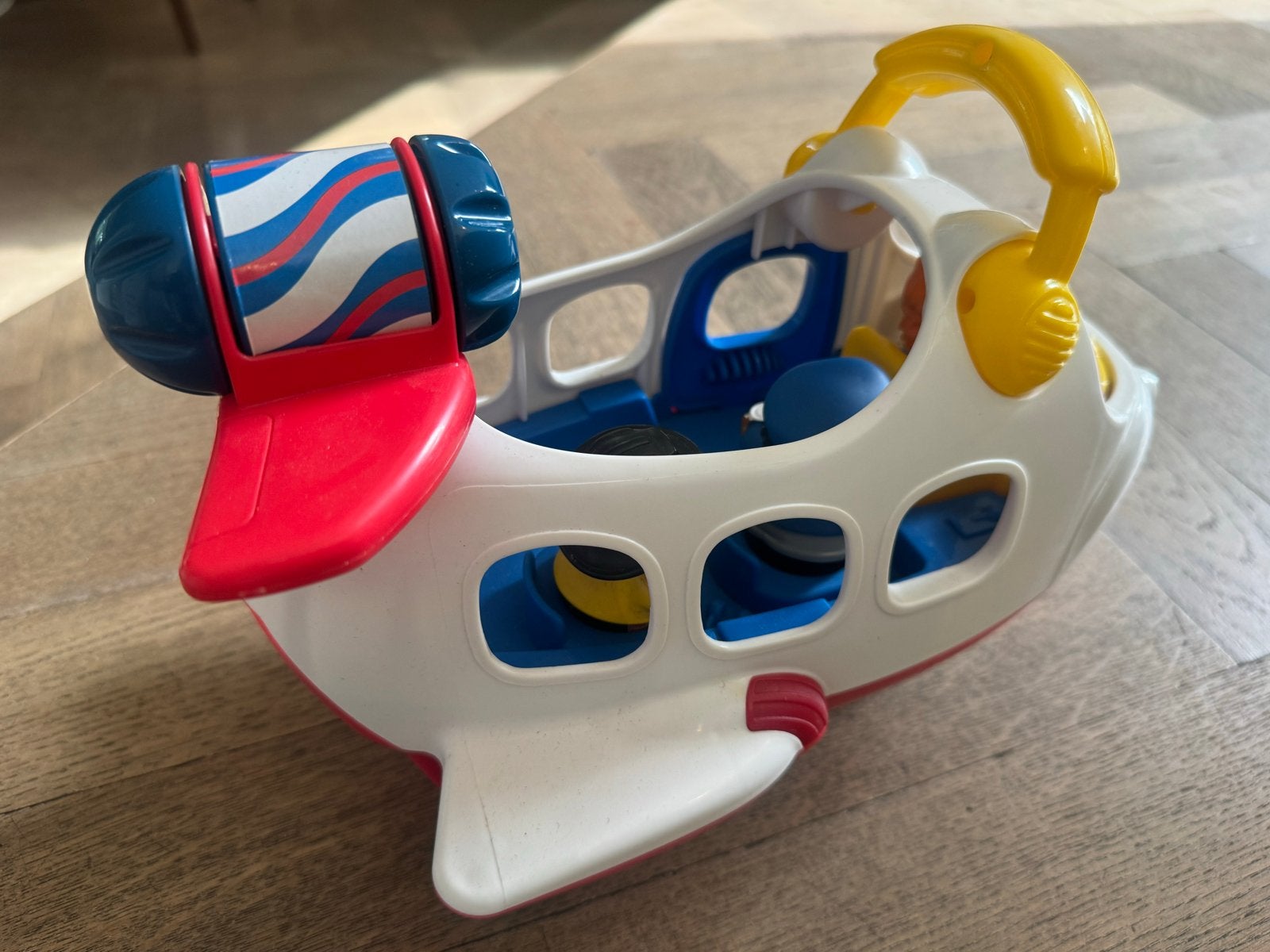 Fisher-Price Little People Vliegtuig met Figuren, Ophalen, Gebruikt, Auto of Voertuig