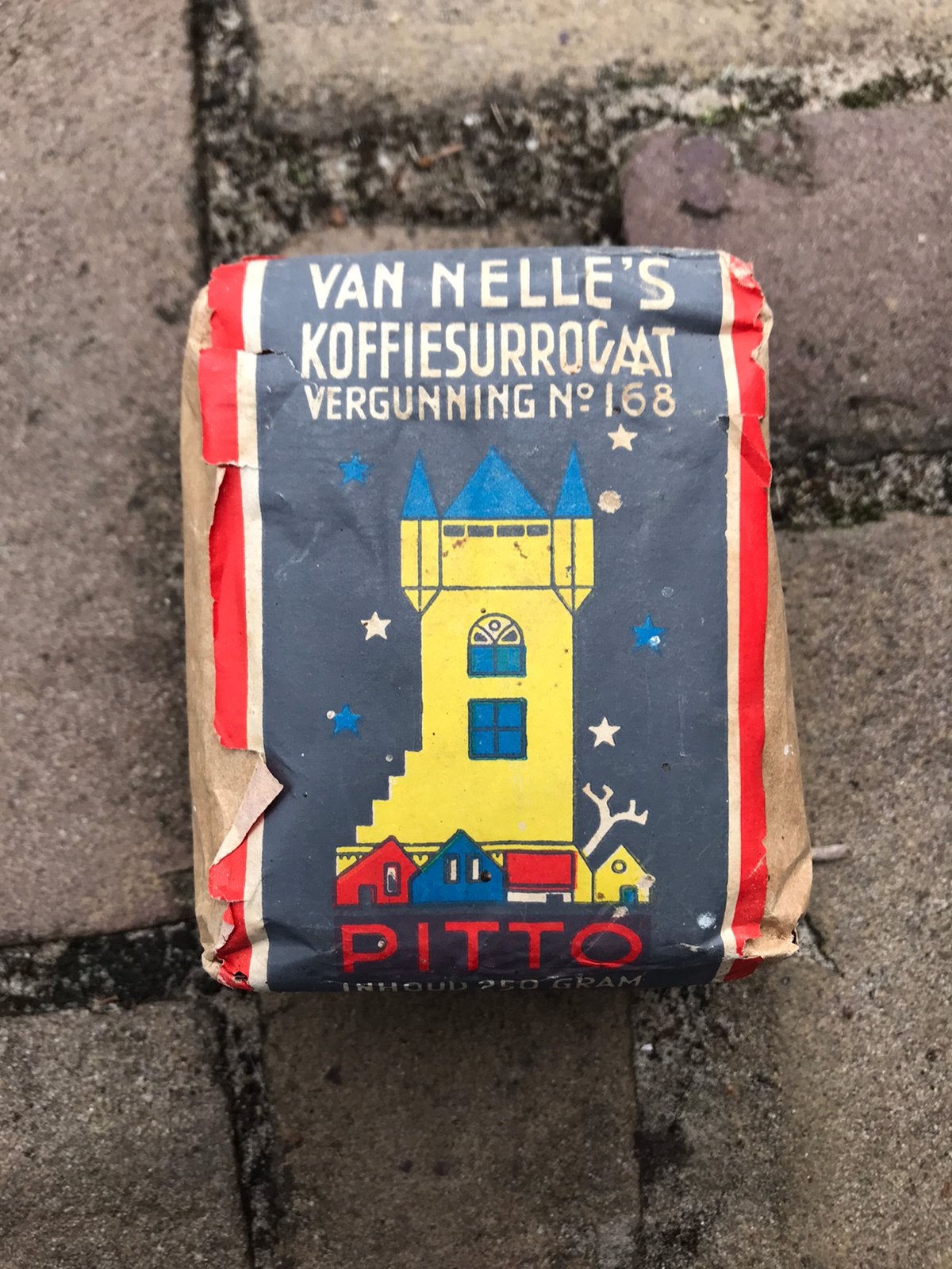 Ongeopend pakje Van Nelle’s surrogaat koffie periode WO2, Ophalen of Verzenden, Duitsland, Boek of Tijdschrift
