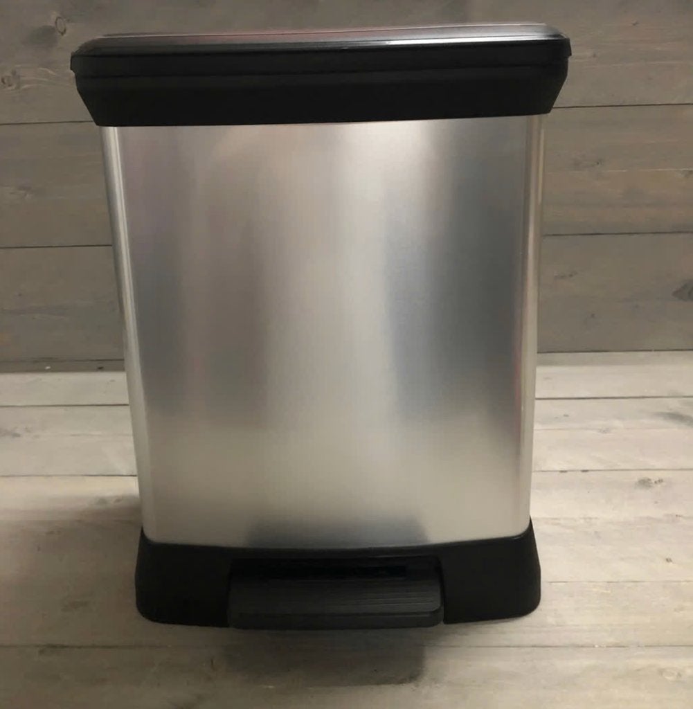 Curver Decobin Duo afvalbak met scheiding TOPPRIJS, Kunststof, N.V.T., Nieuw, 40 liter of meer