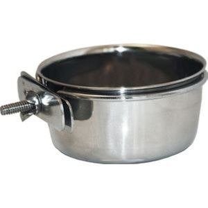 Rvs schroef voerbakjes | voerbak | Voerbakjes nieuw 0,15, Ophalen of Verzenden, Nieuw, Metaal, Volière