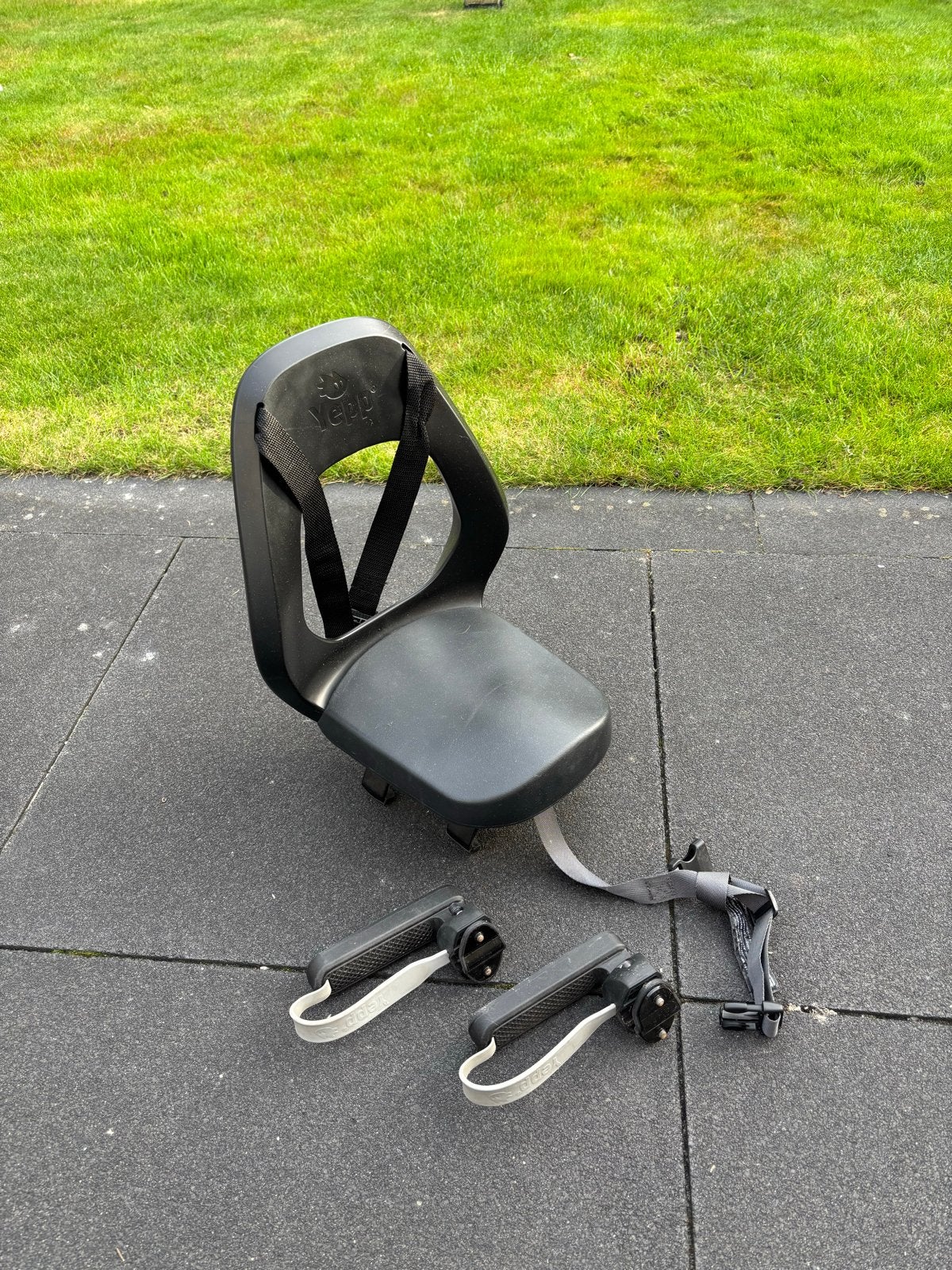 Yepp fietsstoeltje achterzitje, Ophalen, Achterzitje, 9 t/m 36 kg, Gebruikt